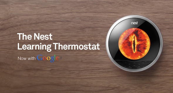 Nest-Thermostat-with-Google-Plus