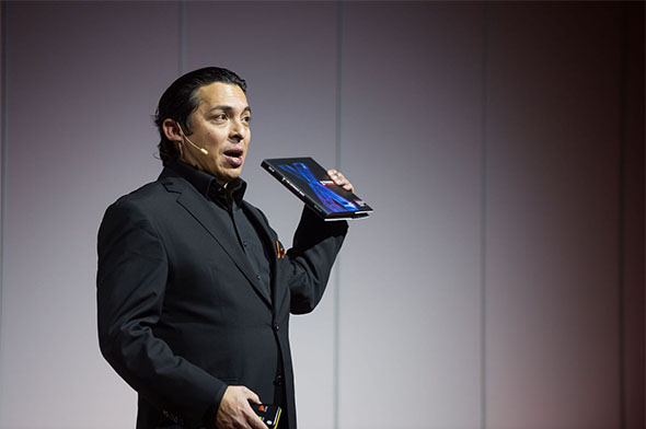 Brian Solis on stage during Lift16
